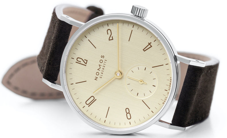 Nomos Glashutte Tangente 33 Karat Ladies Sapphire Crystal Watch