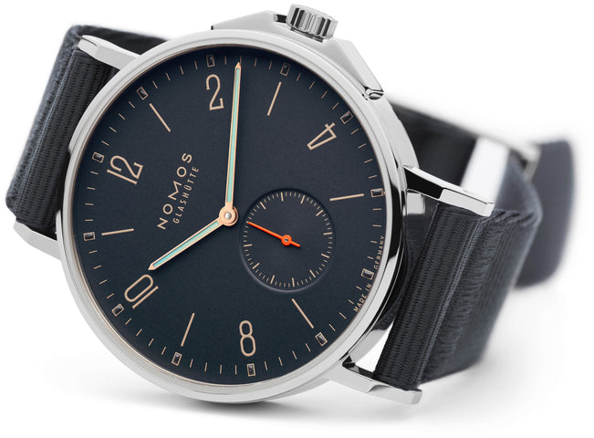 Nomos Glashutte Watch Ahoi Atlantik Sapphire Crystal