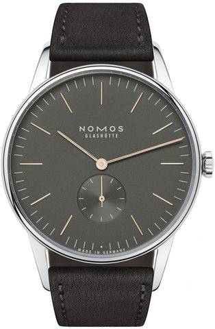 Nomos Glashutte Watch Orion 1989 38mm Sapphire Crystal 385