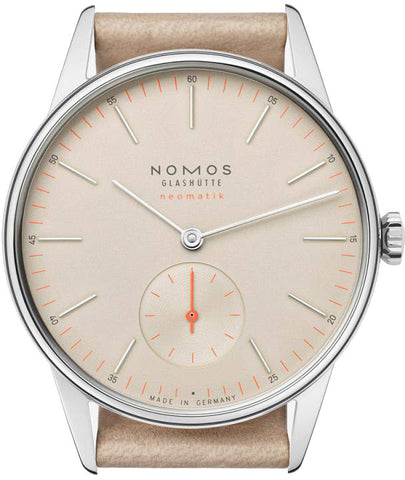 Nomos Glashutte Watch Orion Champagner Neomatik 391