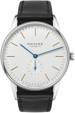Nomos Glashutte Watch Orion 38 Steel Back 387