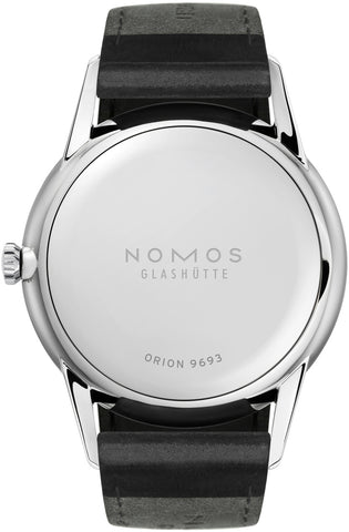 Nomos Glashutte Orion 38 Steel Back Watch