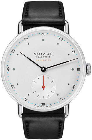 Nomos Glashutte Watch Metro Neomatik Sapphire Crystal 1106