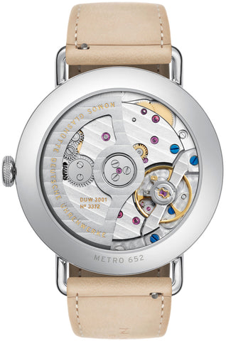 Nomos Glashutte Metro Neomatik Champagner Sapphire Crystal