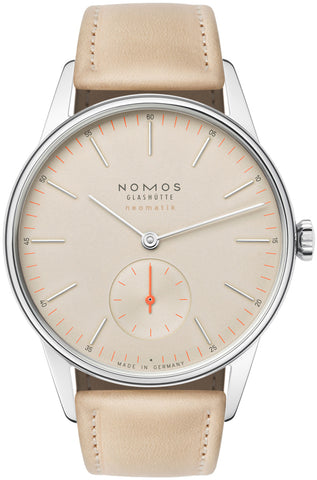 Nomos Glashutte Watch Orion Neomatik Champagner Sapphire Crystal 393