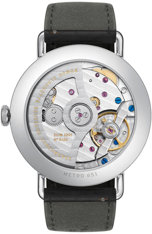 Nomos Glashutte Metro Neomatik Nachtblau Sapphire Crystal Watch