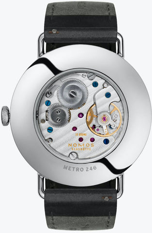 Nomos Glashutte Watch Metro 38 Sapphire Crystal