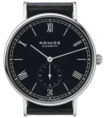 Nomos Glashutte Ludwig Automatic Datum Anthracite Glasboden D 272