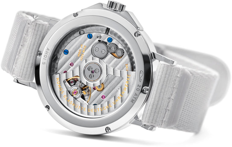 Nomos Glashutte Ahoi Neomatik Sapphire Crystal Watch
