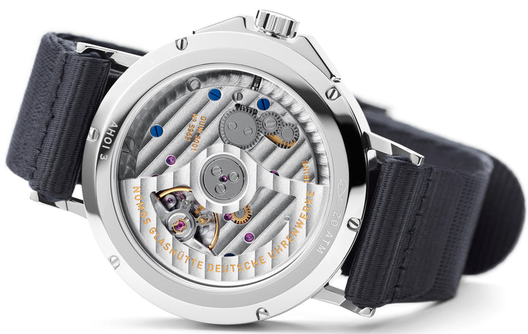 Nomos Glashutte Watch Ahoi Neomatik Atlantik Sapphire Crystal