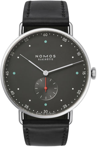 Nomos Glashutte Watch Metro 38 Steel Back 1112