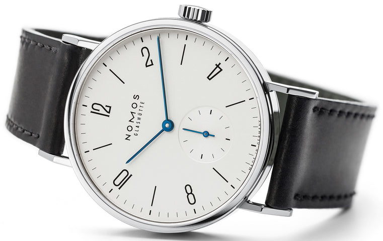 Nomos Glashutte Tangomat Steel Back Watch