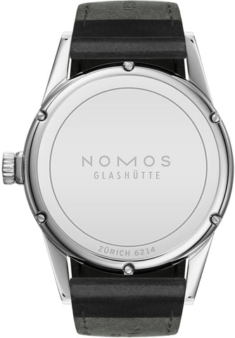 Nomos Glashutte Zurich Steel Back Watch
