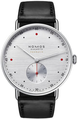 Nomos Glashutte Watch Metro Neomatik 39 Silvercut Sapphire Crystal 1114