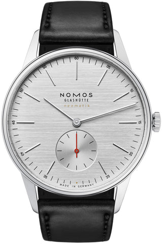 Nomos Glashutte Watch Orion Neomatik 39 Silvercut Sapphire Crystal 342