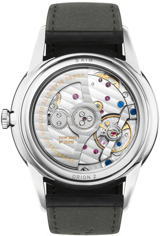 Nomos Glashutte Orion Neomatik 39 Silvercut Sapphire Crystal