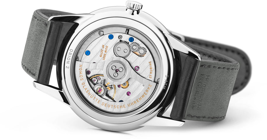 Nomos Glashutte Orion Neomatik 39 Nachtblau Sapphire Crystal Watch