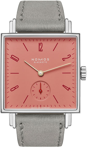 Nomos Glashutte Watch Tetra Grenadine Sapphire Crystal 494