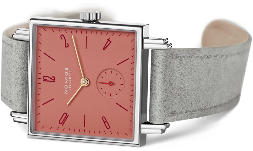 Nomos Glashutte Watch Tetra Grenadine Sapphire Crystal