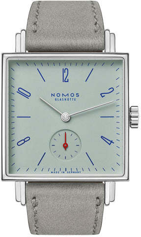 Nomos Glashutte Watch Tetra Matcha Steel Back 495