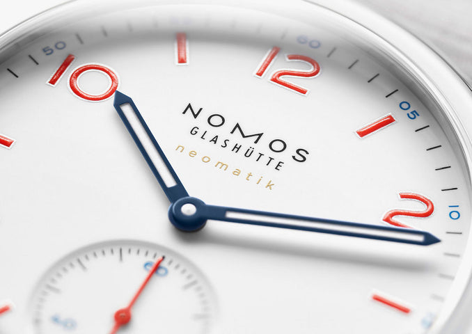 Nomos Glashutte Club Aqua Neomatik Sapphire Crystal