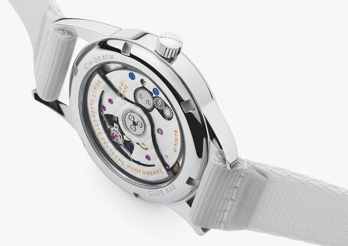 Nomos Glashutte Club Aqua Neomatik Sapphire Crystal