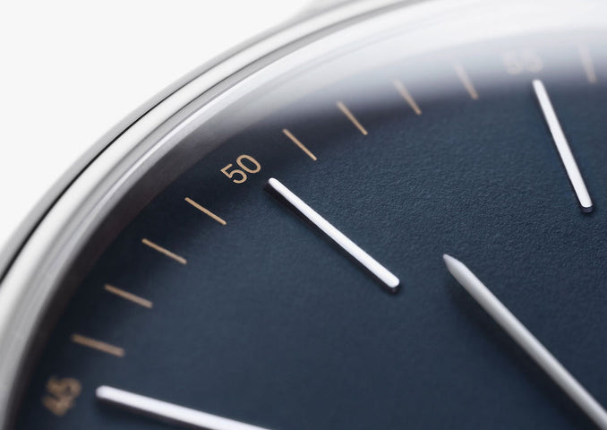 Nomos Glashutte Watch Orion Neomatik 41 Date Midnight Blue Sapphire Crystal