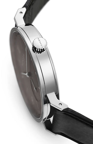 Nomos Glashutte Watch Tangente Neomatik 41 Update Ruthenium Sapphire Crystal