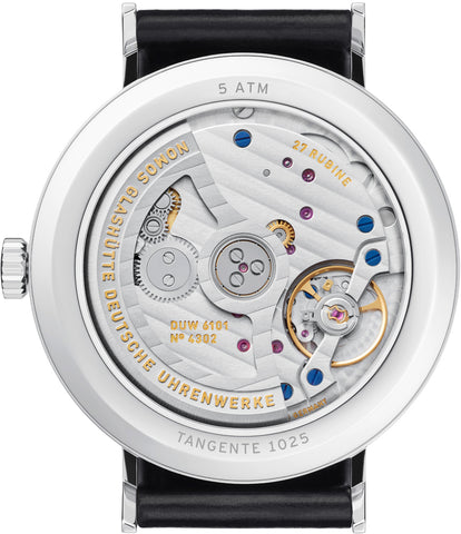 Nomos Glashutte Watch Tangente Neomatik 41 Update Ruthenium Sapphire Crystal