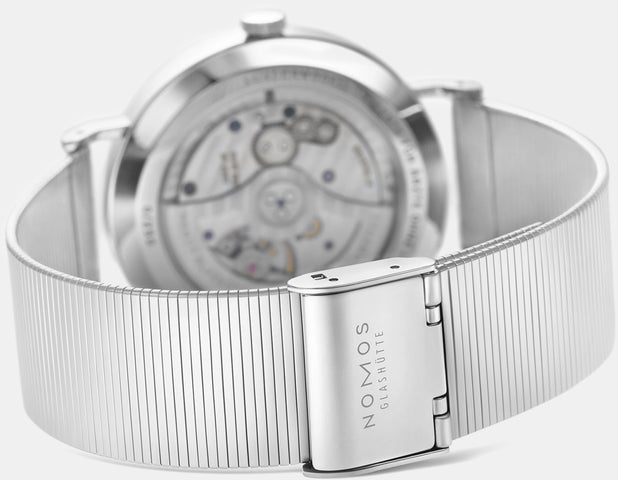 Nomos Glashutte Watch Tangente Neomatik 39 Arzte Ohne Grenzen Limited Edition