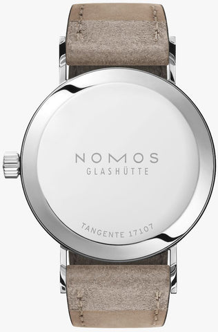 Nomos Glashutte Tangente 33 Duo Steel Back Watch