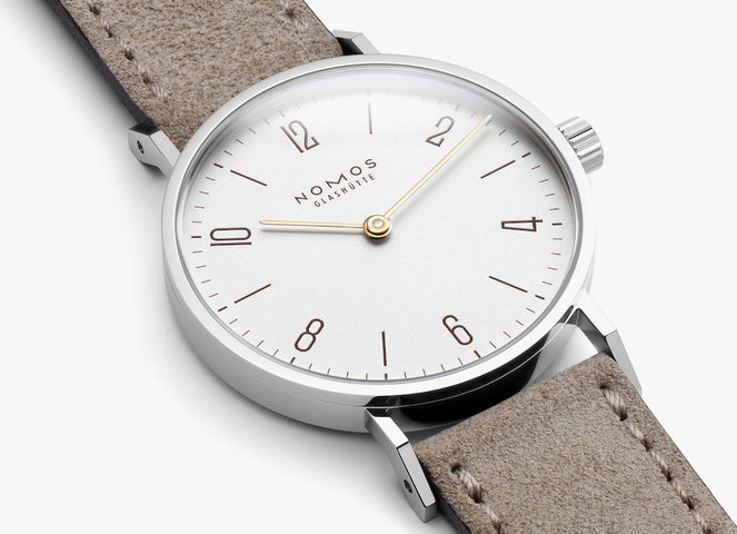 Nomos Glashutte Tangente 33 Duo Steel Back Watch