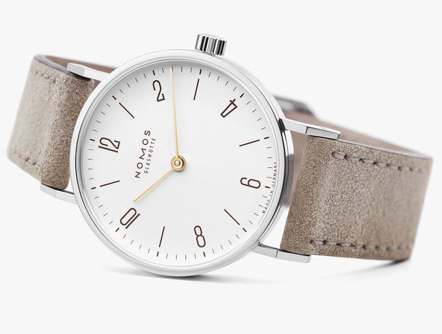 Nomos Glashutte Tangente 33 Duo Sapphire Crystal Watch