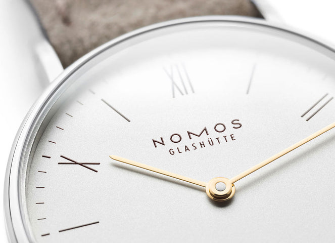 Nomos Glashutte Ludwig 33 Duo Sapphire Crystal Watch