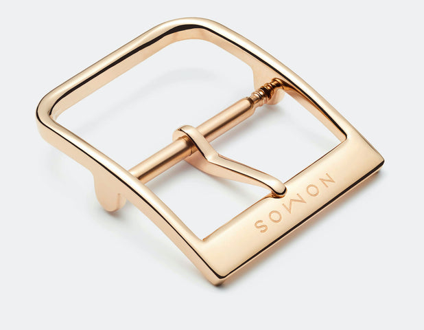 Nomos Glashutte Metro Rose Gold 33 Sapphire Crystal Watch