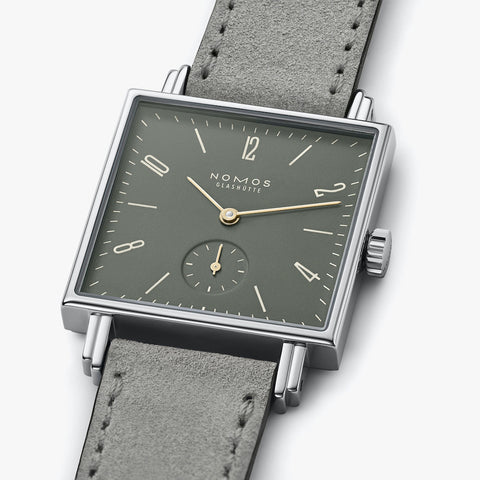 Nomos Glashutte Tetra Ode to Joy Steel Back Watch