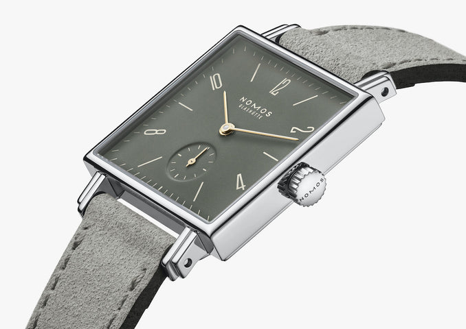 Nomos Glashutte Tetra Ode to Joy Steel Back Watch