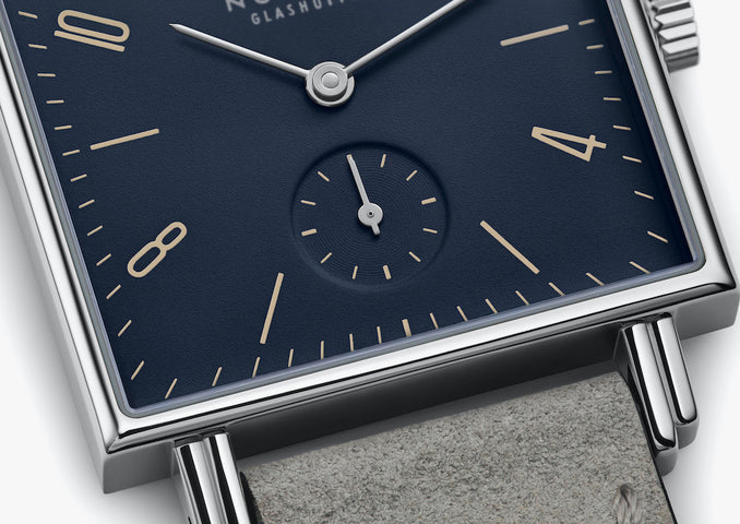 Nomos Glashutte Watch Tetra Fidelio Steel Back