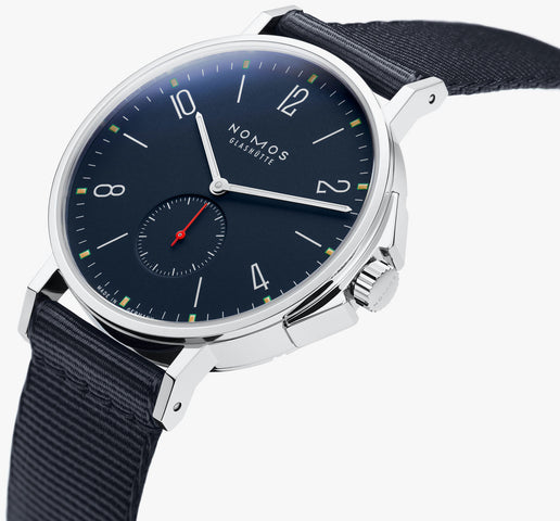 Nomos Glashutte Watch Ahoi Atlantic Steel Back