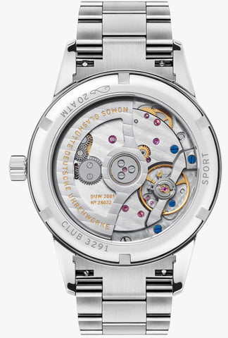 Nomos Glashutte Club Sport Neomatik Petrol Sapphire Crystal Watch