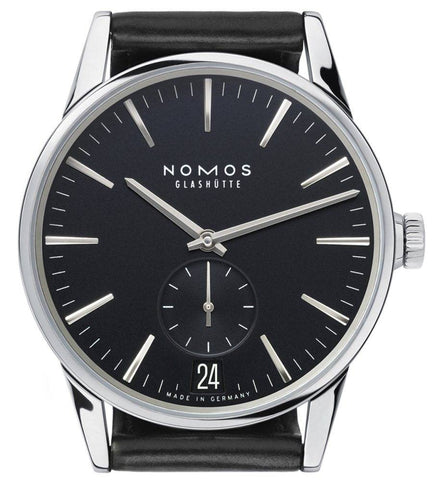 Nomos Glashutte Zurich Datum Anthracite D 804