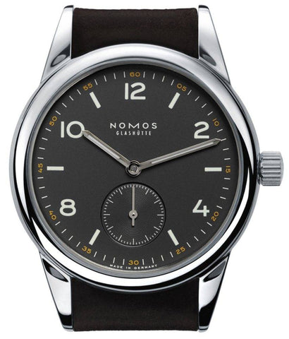 Nomos Glashutte Club Dunkel Glasboden D 704