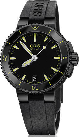 Oris Watch Aquis Date PVD Rubber 01 733 7652 4722-07 4 18 34B