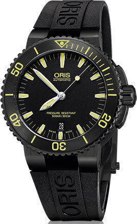 Oris Watch Aquis Date PVD Rubber 01 733 7653 4722-07 4 26 34BEB