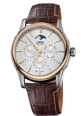 Oris Watch Artelier Complication Leather 01 582 7689 6351-07 5 21 70FC