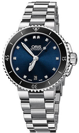 Oris Watch Aquis Lady Date Bracelet 01 733 7652 4195-07 8 18 01P