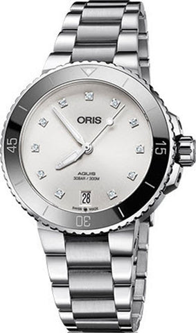 Oris Watch Aquis Lady Date 01 733 7731 4191-07 8 18 05P