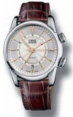 Oris Watch Artelier Alarm Crocodile 01 908 7607 4051-07 1 22 73FC