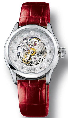 Oris Watch Artelier Lady Skeleton Leather 01 560 7604 4019-07 5 16 66FC