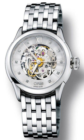 Oris Watch Artelier Lady Skeleton Bracelet 01 560 7604 4019-07 8 16 73
